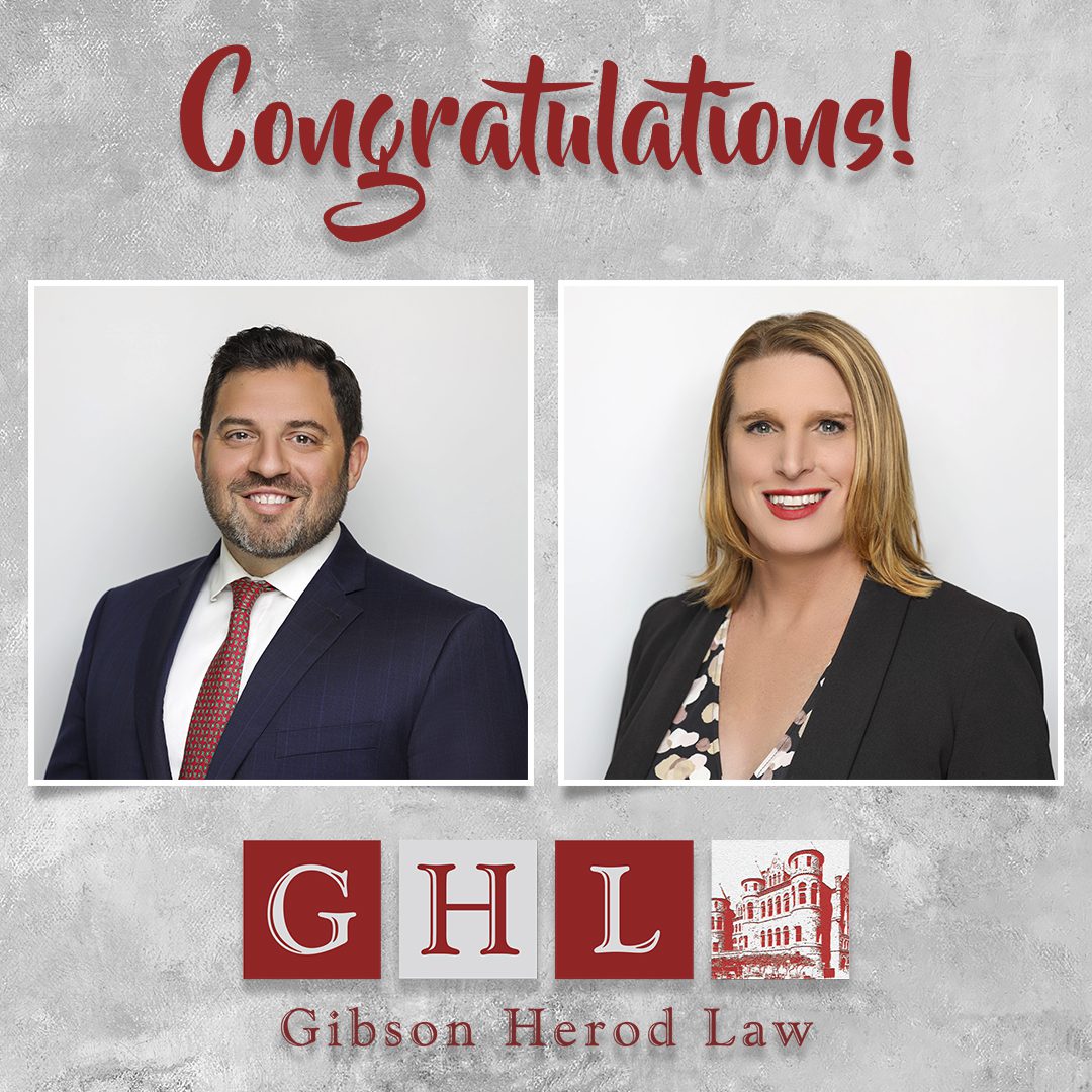 Celebrating 15 Years of Legal Excellence: Congratulations to Reagan R. Herod and Lauren Upshaw